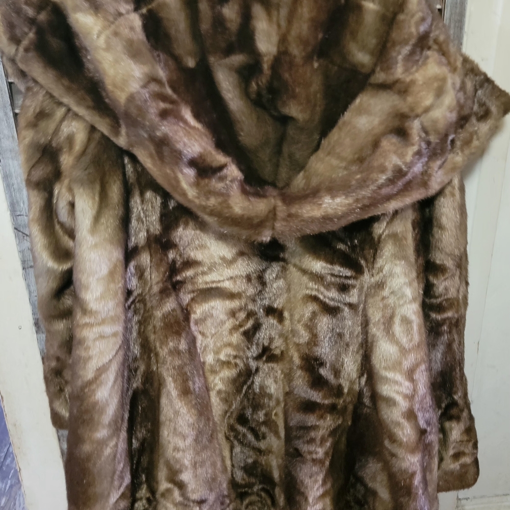 Jones New York Faux Mink Jacket
